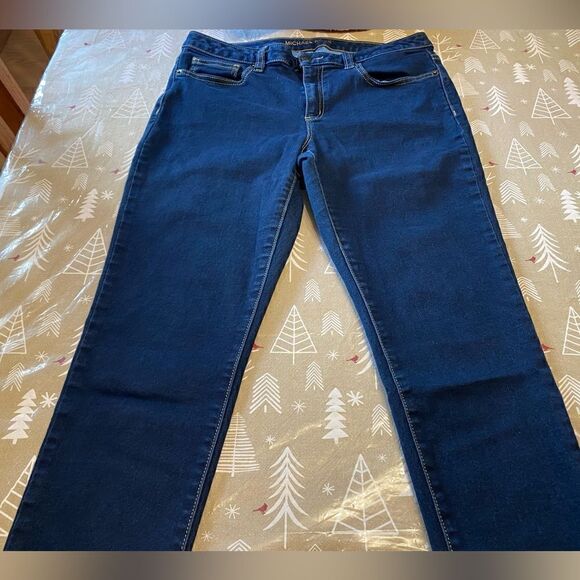 Michael Kors Izzy Cropped Skinny Jeans, size 8. (J47) - Picture 3 of 10